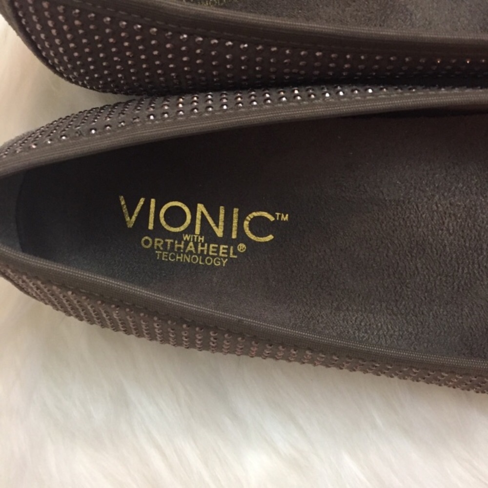 {✨ MAKE OFFER ✨ VIONIC} NWOB SPARK WILLOW TAUPE ORTHO FLA… - Picture 3 of 9